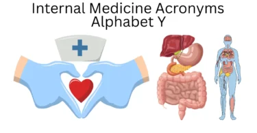 internal medicine acronyms alphabet y