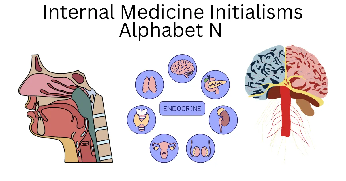 internal medicine initialisms alphabet n