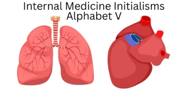 internal medicine initialisms alphabet v