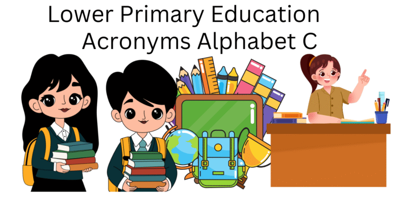 lower primary education acronyms alphabet c