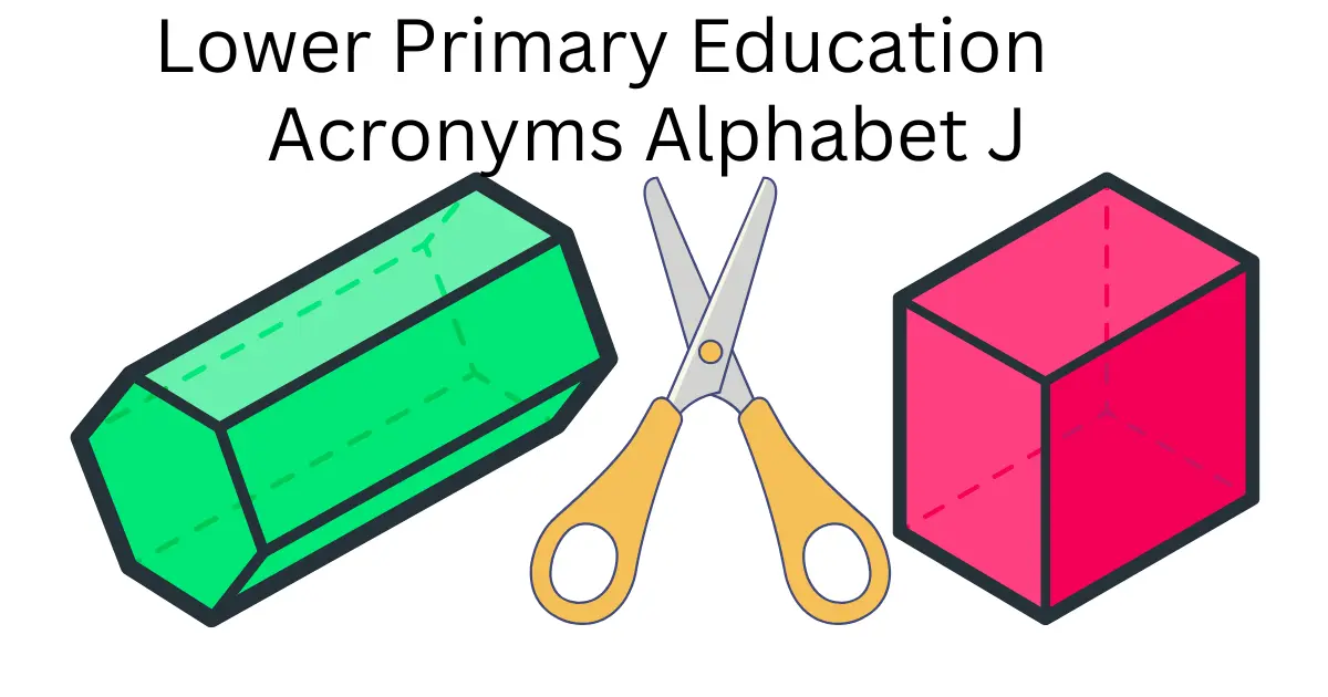 lower primary education acronyms alphabet j