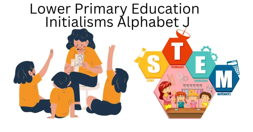 lower primary education initialisms alphabet j