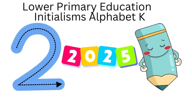 lower primary education initialisms alphabet k