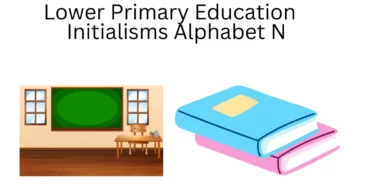 lower primary education initialisms alphabet n