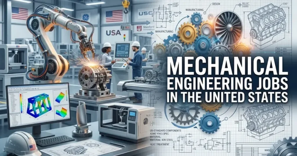 Mechanical engineers working on industrial equipment and engineering projects in the United States.