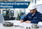Mechanical engineering positions showing engineers working on industrial machinery, mechanical systems, and engineering projects.