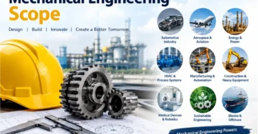 Mechanical engineering scope across industries, technologies, and career fields