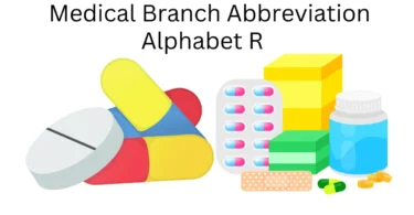 medical branch abbreviation alphabet r