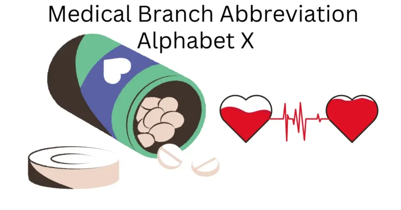 medical branch abbreviation alphabet x