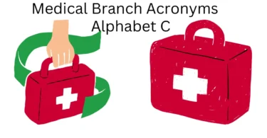 medical branch acronyms alphabet c