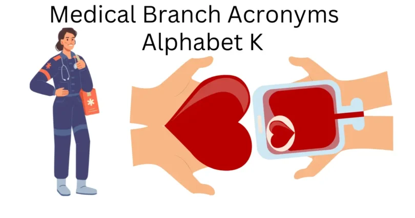 medical branch acronyms alphabet k
