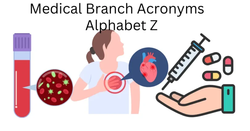 medical branch acronyms alphabet z