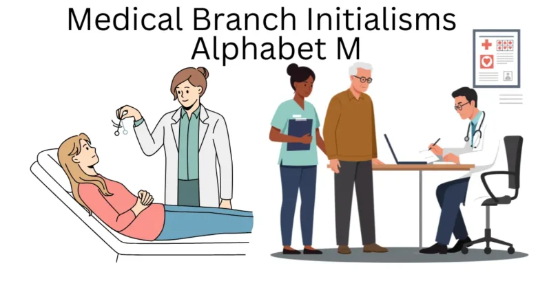 medical branch initialisms alphabet m