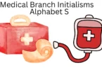 medical branch initialisms alphabet s