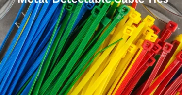 Metal-detectable cable ties