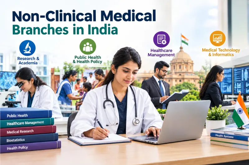 Non-Clinical Medical Branches in India
