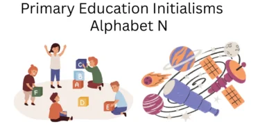 primary education initialisms alphabet n
