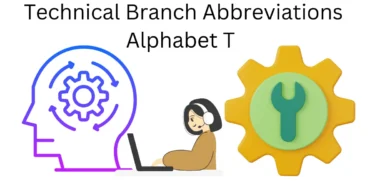 technical branch abbreviations alphabet t