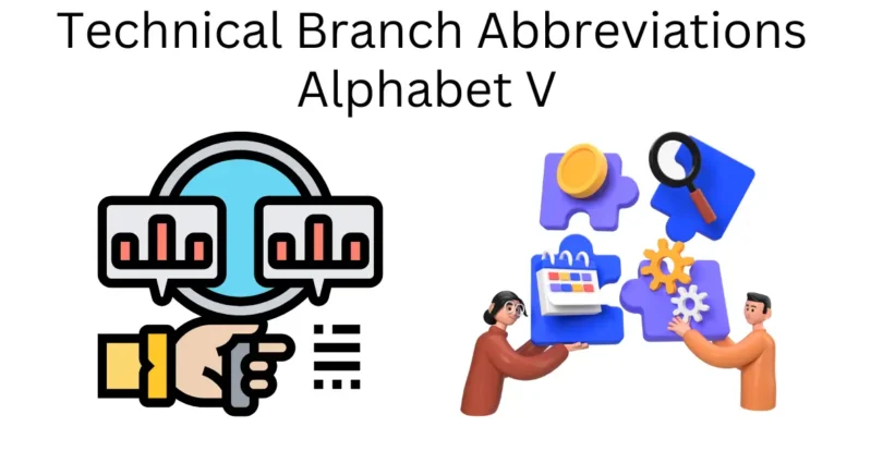technical branch abbreviations alphabet v