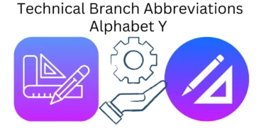technical branch abbreviations alphabet y