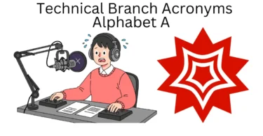 technical branch acronyms alphabet a