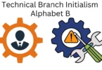 technical branch initialism alphabet b