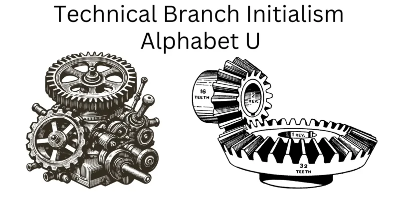 technical branch initialism alphabet u