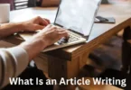 What is an an writing
